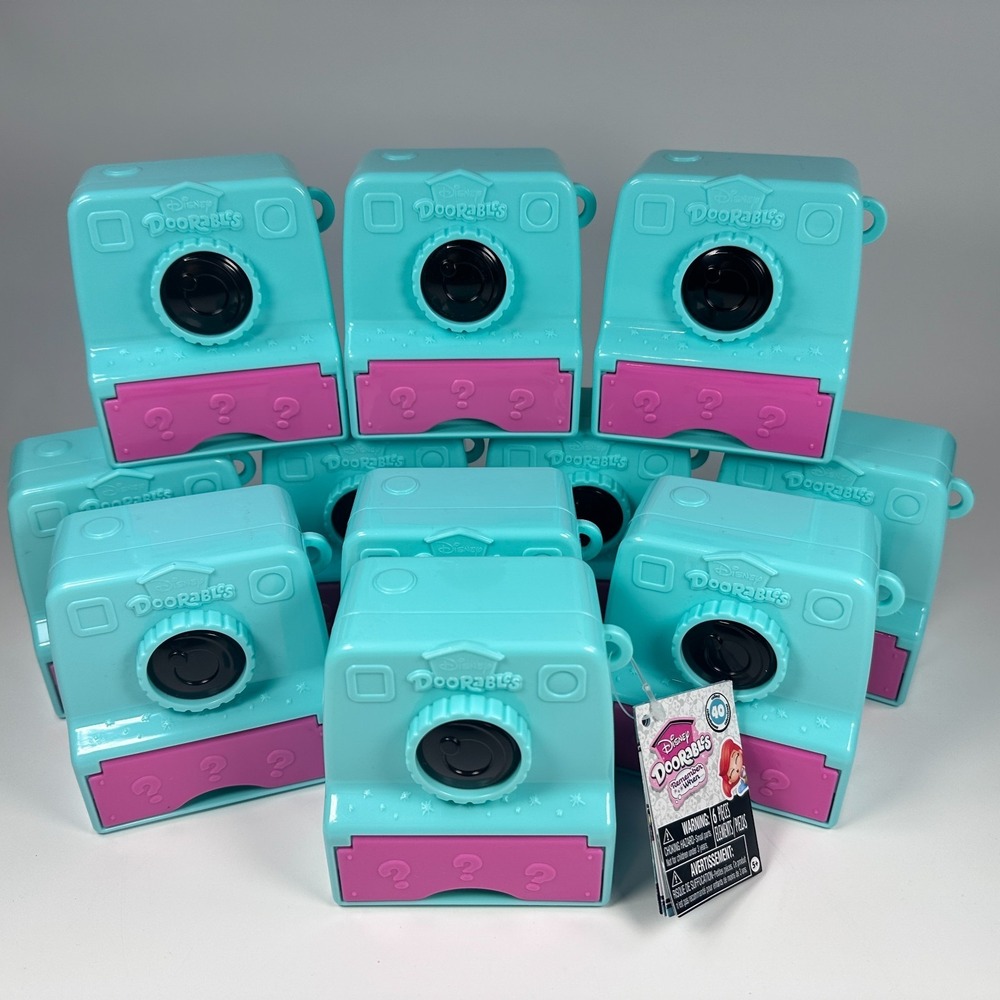 Disney Doorables Remember When Display Shelves Storage CAMERAS ONLY Lot of 11 - Picture 4 of 12